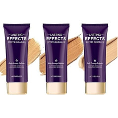 Перфектор для покрытия тела, Tattoo Abdecken Wasserfest, водостойкий макияж ног и тела, Langanhaltend Geeignet für Tattoos, Narben und Unreinheiten, Bein Make Up Wasserfest ohne Übertragung (3PC, 222g)