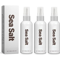 Спрей с морской солью, текстурирующий спрей для волос с морской солью 100 мл, спрей с соленой водой для более объемных волос и устойчивой тек