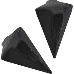 Goulifan Комплект из 2 клиньев для раскалывания древесины, алмазный 4-сторонний клин для раскалывания древесины, клин весом 1,6 кг, клин для раска