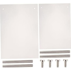 Vaguelly 2Stücke Nagelkunst Displayboard Aus Acryl Nagelmusteranzeige Für Nagelstudios Transparente Nagelspitzenplatten Präsentieren Von Nagellackfarben