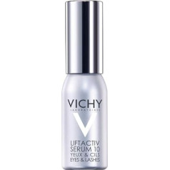 Liftactiv Serum 10 Eyes & Eyelashes, уход за глазами с гиалуроном, антивозрастная сыворотка для лифтингового эффекта в области глаз и более мощных ресниц, 