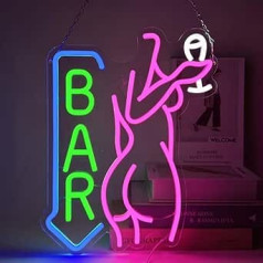 YUEYYNS бар неоновые знаки бар B буквы светящиеся знак женщина светодиодный неоновый свет светодиодные пиво неоновые знаки светодиодный свет 