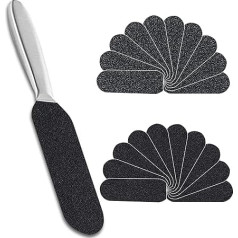 VENGABY Средство для удаления мозолей и 20 сменных наждачных бумаг, нога для удаления мозолей, нож для срезания мозолей, напильник для удаления 