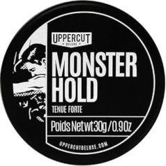 Uppercut Deluxe Monster Hold Pomade Midi for Men Strong Hold, сильная и тяжелая помада с чудовищной фиксацией, помада на восковой основе для мужчин со средним блеском,