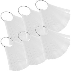 6 Наборы Ногтей Цвет Карты Ложные Ногти Инструмент Ногтей Лак Для Ногтей Образец Палочки Ногтей Искусство Аксессуары Советы Для Отображен