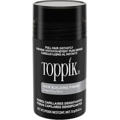 TOPPIK Волокна для наращивания волос, серые 12 г