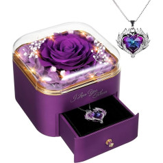 Вечная Роза Бесконечность Розы День Святого Валентина С Я Люблю Тебя Ожерелье Подарки Для Женщин Мама Бабушка Жена Девушка Подарок На День