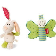 NICI 39685 Мягкая игрушка Кролик Тилли 25 см - мягкая игрушка для младенцев, малышей и всех любителей плюшевых игрушек & Sigikid 41179 Развивающая игруш