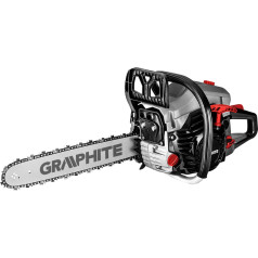 Graphite Бензиновая цепная пила 2 кВт (2,7 л.с.), 16-дюймовая шина