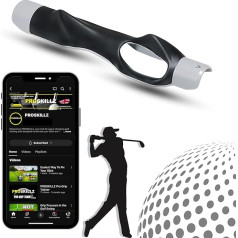 PROSKILLZ UK Pro Golf Grip Trainer - идеальное расположение рук и тренировка мышечной памяти для улучшения свинга, точности и контроля - портативный, долго