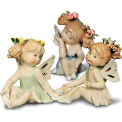 MTME фарфоровая фигурка 3 шт. фея статуя скульптура домашний декор ручной работы подарок