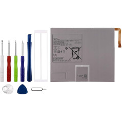 Vvsialeek EB-BT875ABY Сменный аккумулятор, совместимый с Galaxy Tab S7 11 дюймов SM-T875 SM-T875NZSEXSA с набором инструментов
