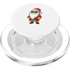 Weihnachtsmann mit Sonnenbrille Weihnachtsmann trägt Sonnenbrille Weihnachtsmann PopSockets PopGrip für MagSafe