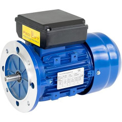 Pro-Lift-Montagetechnik Электродвигатель 0,55 кВт Промышленный двигатель 2790 об/мин 230 В с фланцевым исполнением B5