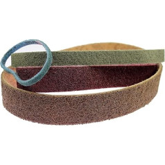 Шлейфбанд, Vlies-Nylon-Schleifband, sehr grobes Schleifen bis feines Polieren, 1 Stück (Blue P400,915 X 50 mm)