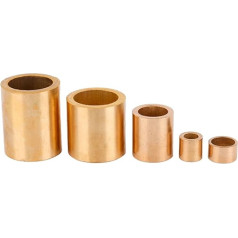 ALMLNLL Латунная втулка 2/4 шт. Внутренний диаметр 16 мм Латунная втулка Порошковая металлургия Нефтяной подшипник Медная втулка Износостойкая 