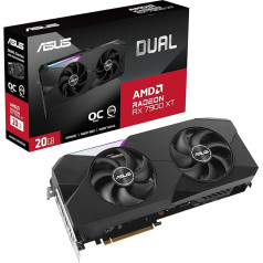 Игровая видеокарта ASUS Dual Radeon RX 7900 XTX OC Edition 24GB GDDR6 (AMD Radeon RX7900 XTX, PCIe 4.0, 1x HDMI 2.1, 3X DisplayPort 2.1, DUAL-RX7900XTX-O24G)