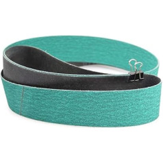 Schleifbänder Zirkonoxid для Bandschleifer, Schleifbänder P40 - P120 для Schärfen von Fräsern, 1 Stück(40meshx2000MMx150MM)