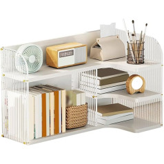 JIANGZAI Aufbewahrungsbox，mehrschichtiges Design, geeignet for eine Vielzahl von Szenarien.(White, 80 * 36 * 50cm/31.5 * 14.2 * 19.7in)