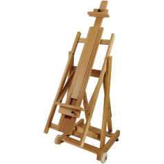 Большой регулируемый мольберт для плакатов и картин, идеально подходит для художников, презентаций и мероприятий, портативный, прочный и у