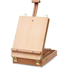CONGRUI Filet Desktop Laptop Box Easel Painting Hardware Accessories Multifunctional Painting Case Art Supplies Artist