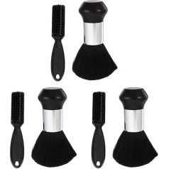 LALAFINA 3 Sets Barber Neck Duster Brush Hair Cutting Brush Bristle Brush for Straight Hair Salon Neck Duster Barber Styling Brushes 2 Pieces x 3