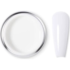 Beautilux Milky White Builder Gel for Gel Nails, 55 g White Builder Nail Gel Nail Strengthening Gel, Building Gel Nail Extension Gel for Repair Reinforcement Extension (BHB50-02)