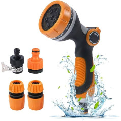 Пистолет-распылитель для шланга Садовый шланг Пистолет-распылитель (10 шаблонов распыления)