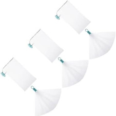 Healeved Pack of 18 Mesh Soap Bags Body Net Improvement Net Foaming Soap Facial Cleansing Net Tight Foaming Mesh Foaming Mesh Bag Gift Soap Soap