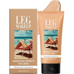 Miracle De Paris Leg Makeup Full Coverage Body Perfector with Sweat-Proof Technology & All Over Complexion Enhancer - Ideal for Tattoo Coverage & Summer Events (#2)
