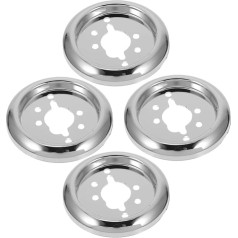4 Stück Gasherd Basis Steuerknopf Basis für Grill und Kochstelle Wiederverwendbare Halterung für Outdoor und Bbq Einsätze