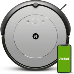 iRobot Roomba i1156 - i1 - Щетки без путаницы - Идеально подходит для животных - Интеллектуальная навигация - Подзарядка и восстановление уборки - Голо