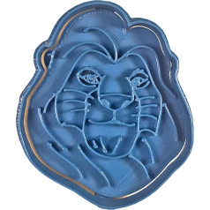 Cuticuter Mufasa Inspiration The Lion King Cookie Cutter, синий