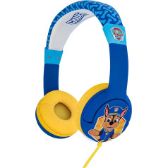 OTL Technologies Paw Patrol Chase JUNIOR проводные наушники для детей, ограничение громкости до 85 дБ (официальный лицензионный продукт), дети (регулируемый р
