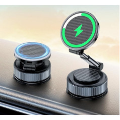 CloudValley Для Magsafe Автомобильное крепление 15 Вт Мобильный телефон держатель автомобиля, телескопическая рука присоски зарядное устройство дл