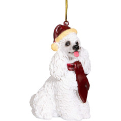 Елочное украшение Design Toscano Collie, пудель