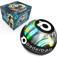 Тренировочный мяч RPM Power Padel Ball для рук, локтей и запястий с гироскопом, снижает риск травм, для мужчин и женщин любого уровня подготовки