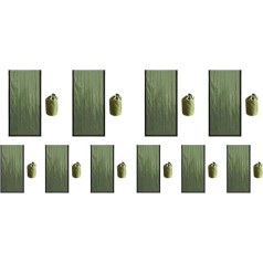 ARVALOLET Спальный мешок для выживания Комплект из 2 Водонепроницаемый Тепловой Портативный Аварийный Биви Мешок для Наружного Кемпинга Поход