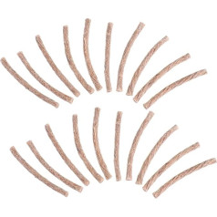 Abaodam 3 комплекта безопасной веревки кемпинг зажигалка стартер кемпинг стартер стартер фитиль из пеньки веревки стартер веревку кемпинг ко