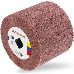 Нейлоновый шлифовальный ролик 120 x 100 мм M19 зернистостью 80