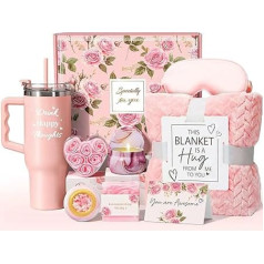 Подарки на день рождения для женщин, подарки на день рождения для нее, фантазийные корзины на день рождения, баловство, уход за собой, подар