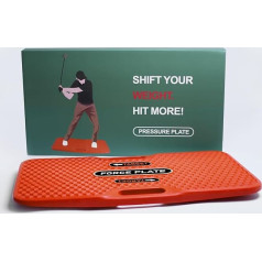 GCDZFYG Golf Balance Board Golf Swing Training Aid for Weight Shift Improved Golf Game Swing Trainer Pressure Plate for Increased Strength & Control - Teaching Tool for Racket Exercises & Exercises