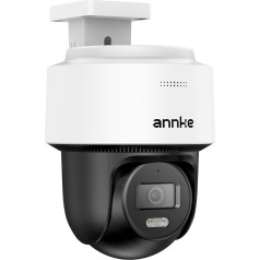 ANNKE 3K PT PoE камера наружного наблюдения с автоматическим отслеживанием, 345° панорамирование 80° наклон, 2-Way Audio, AI обнаружение людей/транспортн