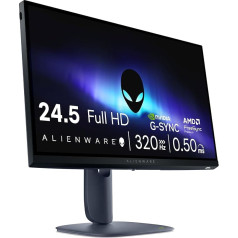 Игровой монитор Alienware 25 - AW2525HM, Full HD (1920x1080), 320 Гц, быстрый IPS, 0.5 мс, совместимость с NVIDIA G-SYNC, AMD FreeSync Premium, DisplayPort, 2 HDMI, 3 USB, гарантия 3 года