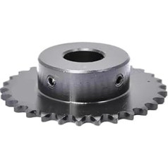 Зубчатая роликовая звездочка, 1 штука, 10-30 зубьев, 04C звездочка, 45# сталь, промышленная звездочка, 25H звездочка привода цепи двигателя, отверс