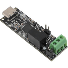PUSOKEI Модуль Can Analyzer, USB для Can Module Type C Power Supply Converter Adapter для Canable 2.0 Pro, 170 МГц рабочая частота Эффективный процессор