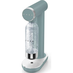 Smeg SKC01EGM 800 мл изумрудно-зеленый содовый аппарат нескользящие ножки компактный дизайн