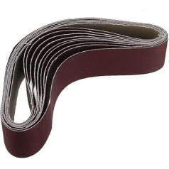 Carbid Schleifgurte, 100 stücke Schleifen Gürtel 680 * 40mm Aluminiumoxid Metall Holz Produkte(120#)