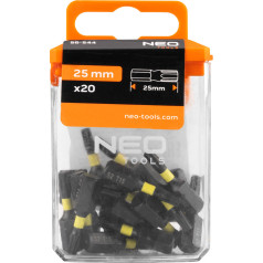 Neo Tools Ударные биты TX15 x 25 мм, 20 шт.