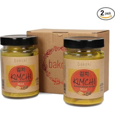 Bakoki Kimchi Mild with Turmeric, Original Korean Recipe (2 x 300 г)